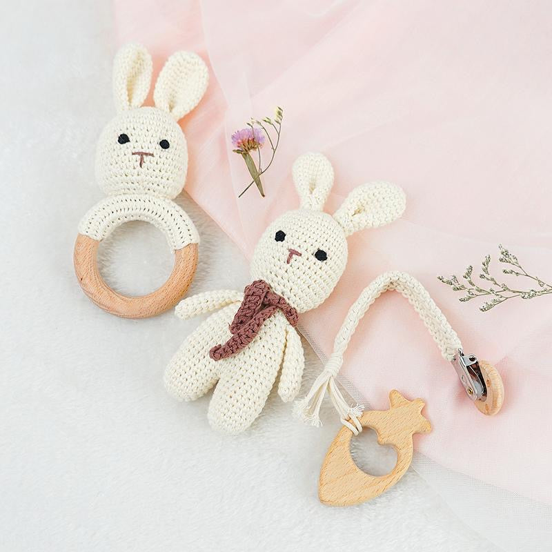 3-Piece Bunny Crochet Set