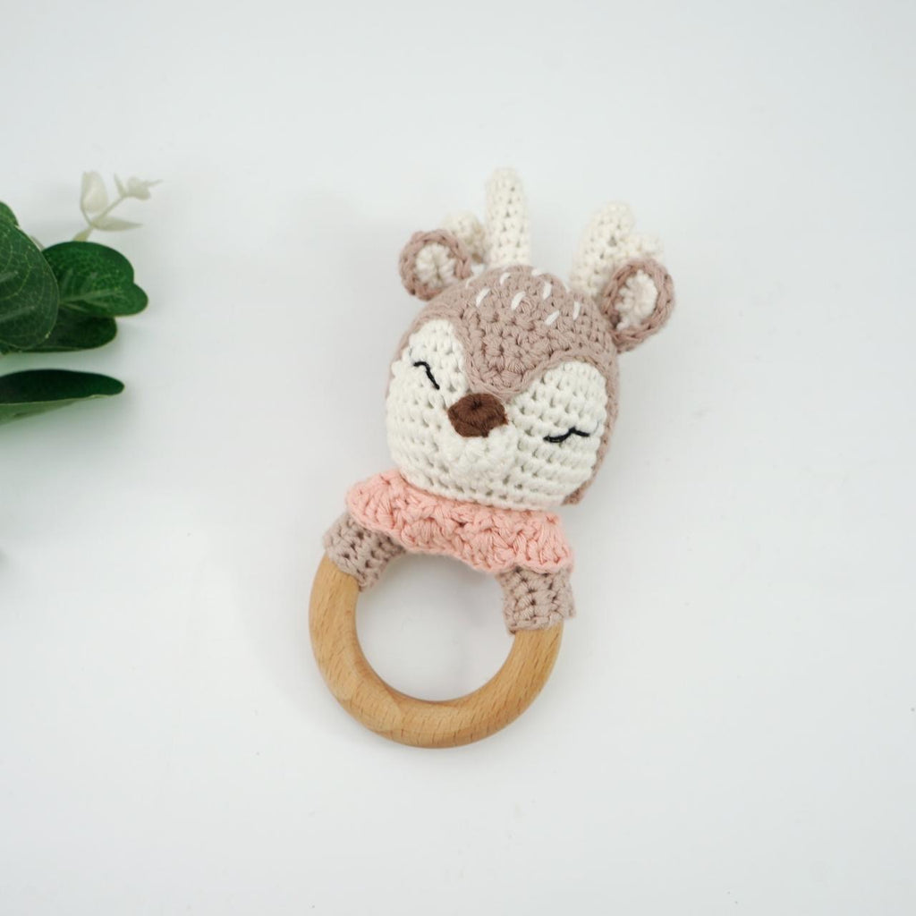 3 Piece Deer Crochet Set