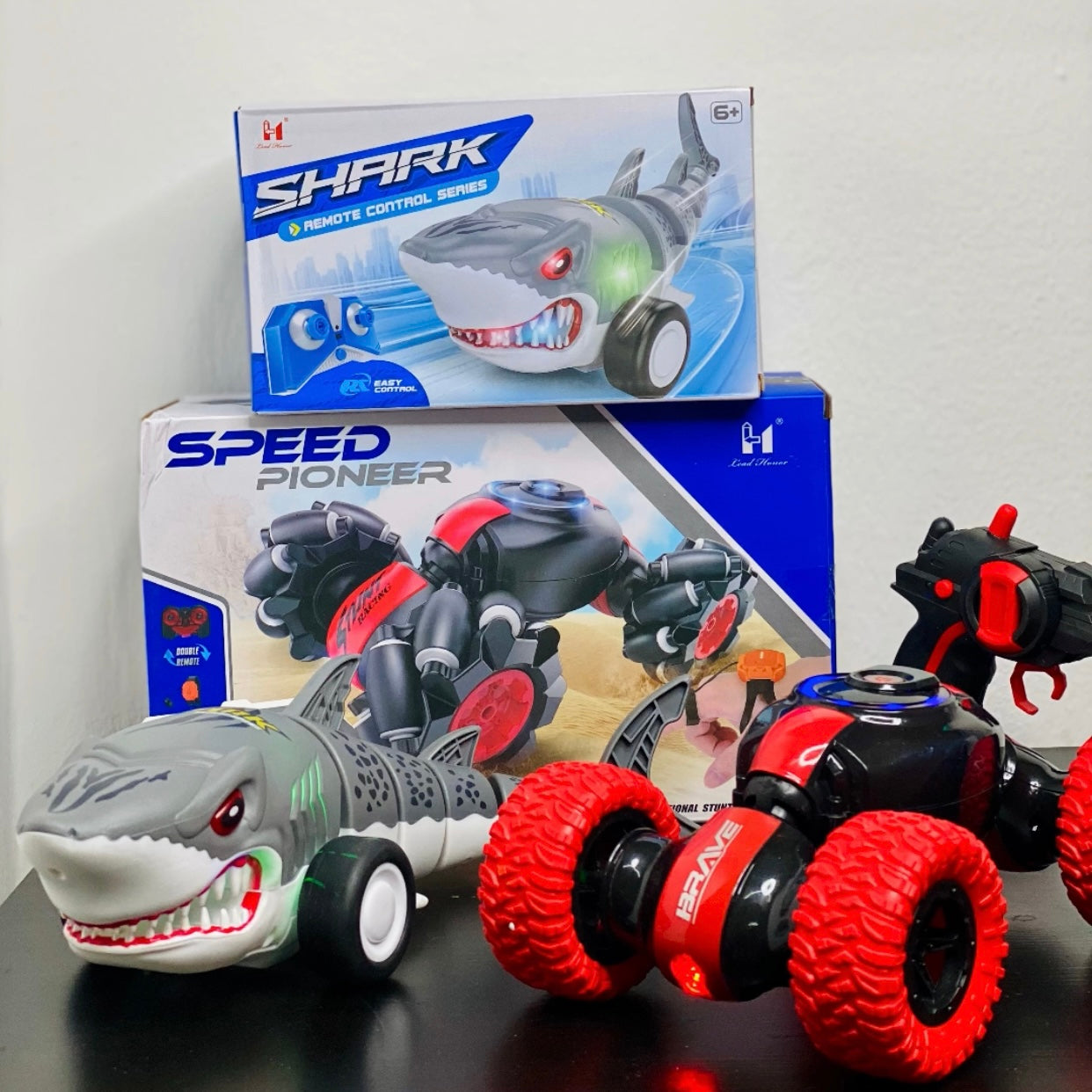 RC Combo - Stunt & Shark Car