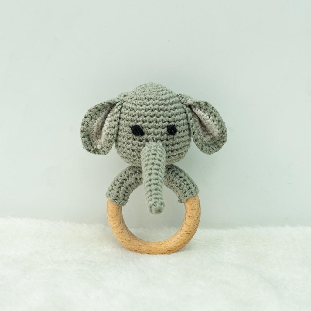 3 Piece Elephant Crochet Set