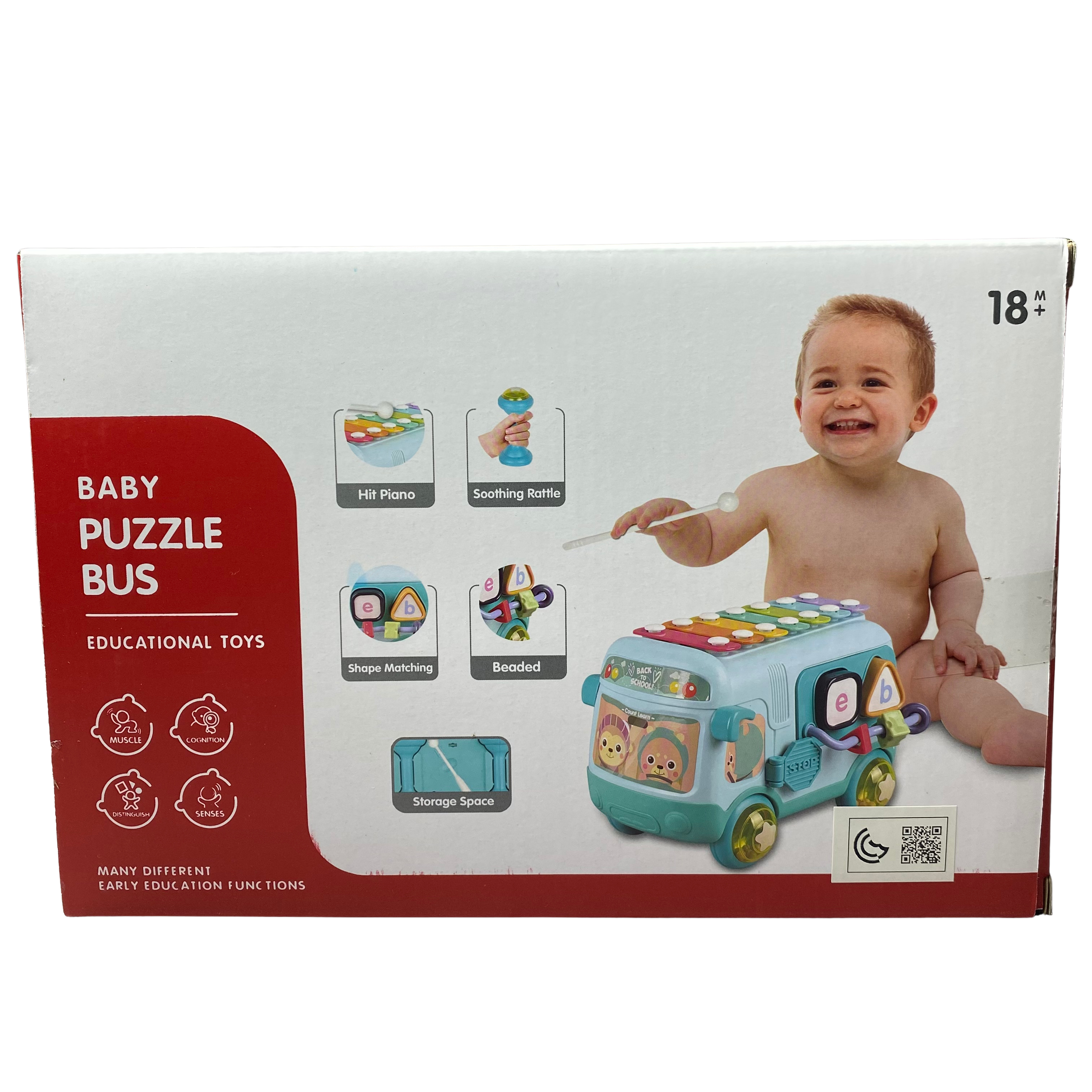 Baby Puzzle Bus | Educational Toy