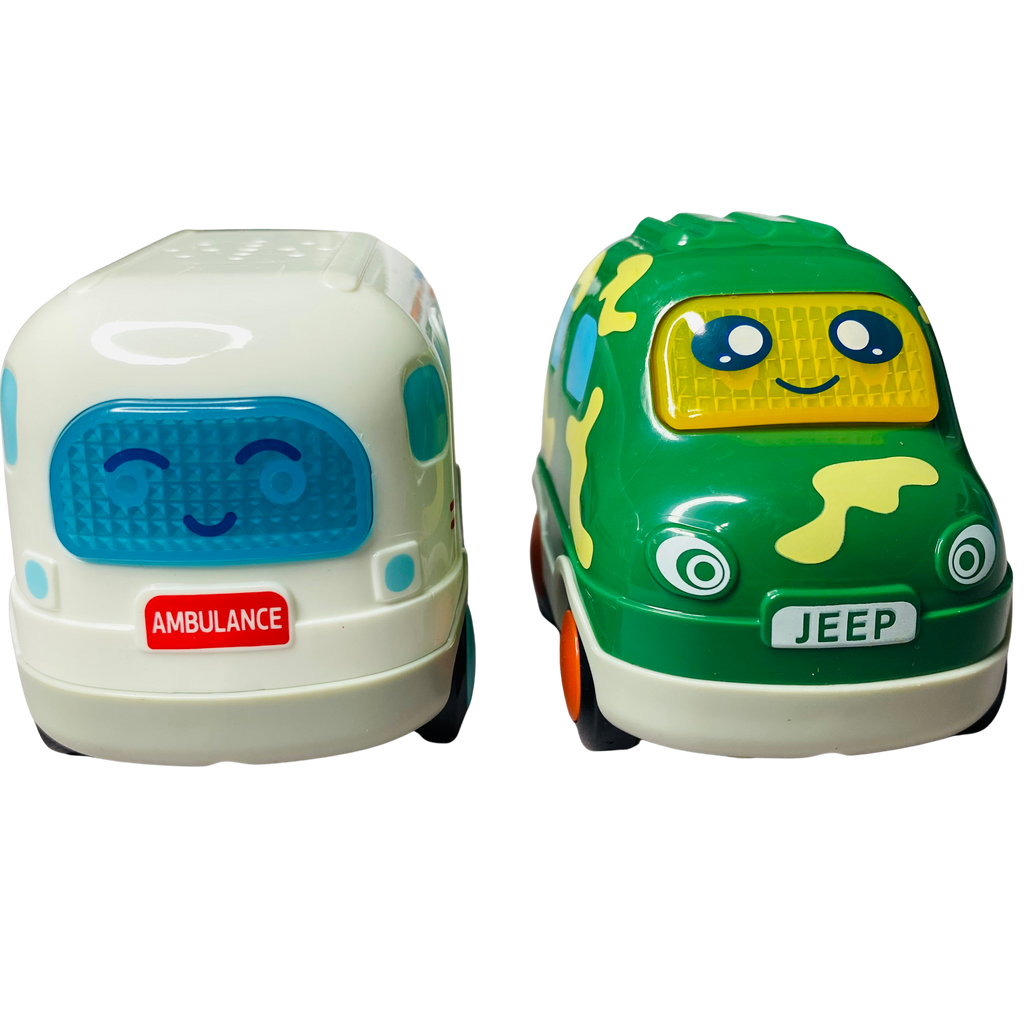 Cartoon Cars with Light & Sound