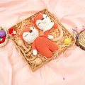 3 Piece Cute Fox Crochet Set
