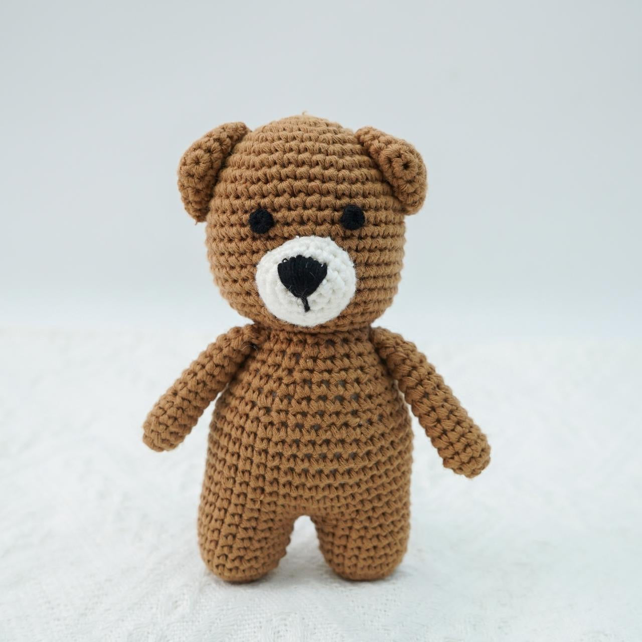 Crochet Teddy 3-Piece Set | Handmade Baby Gift