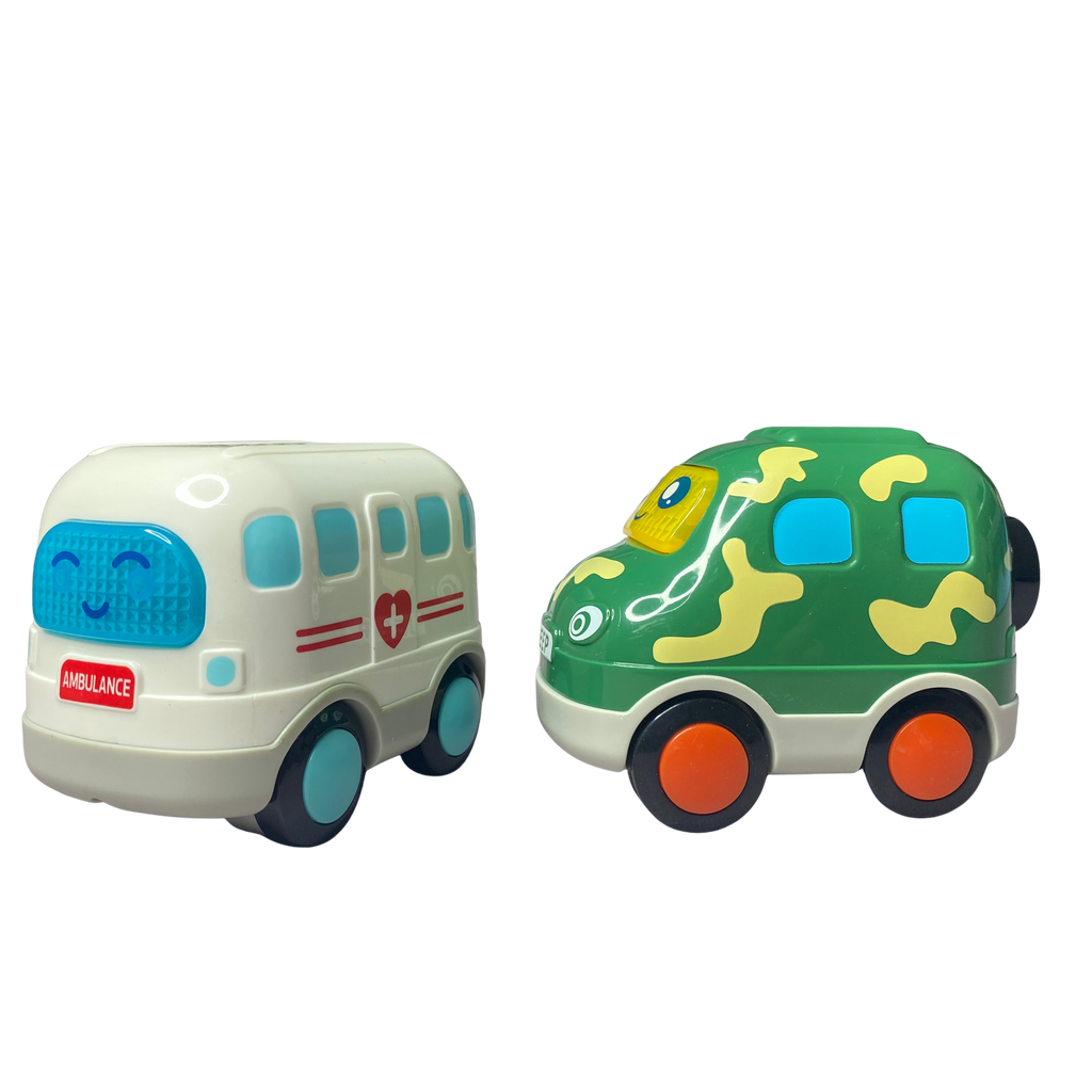 Cartoon Cars with Light & Sound