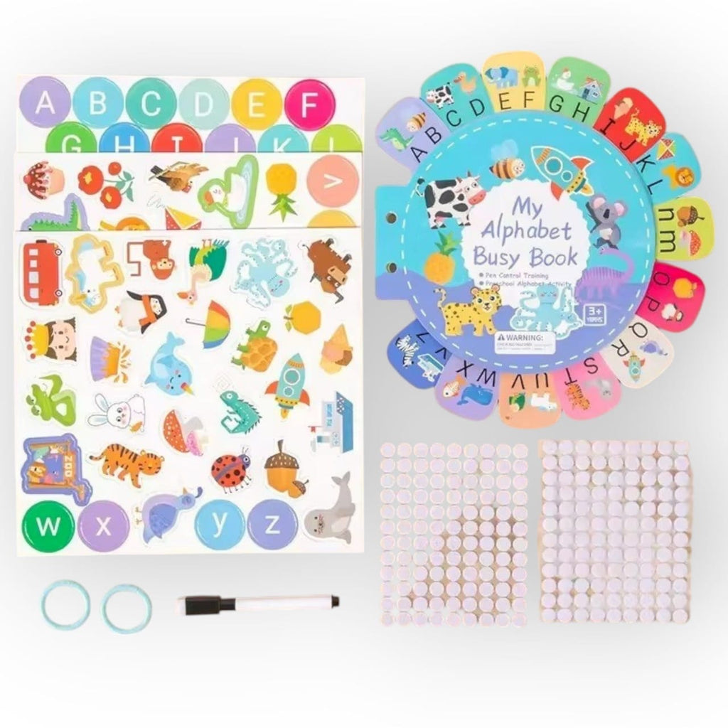 Alphabet busy book