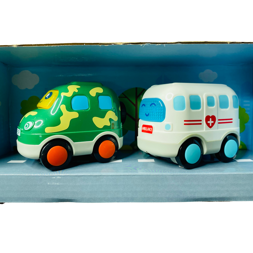 Cartoon Cars with Light & Sound