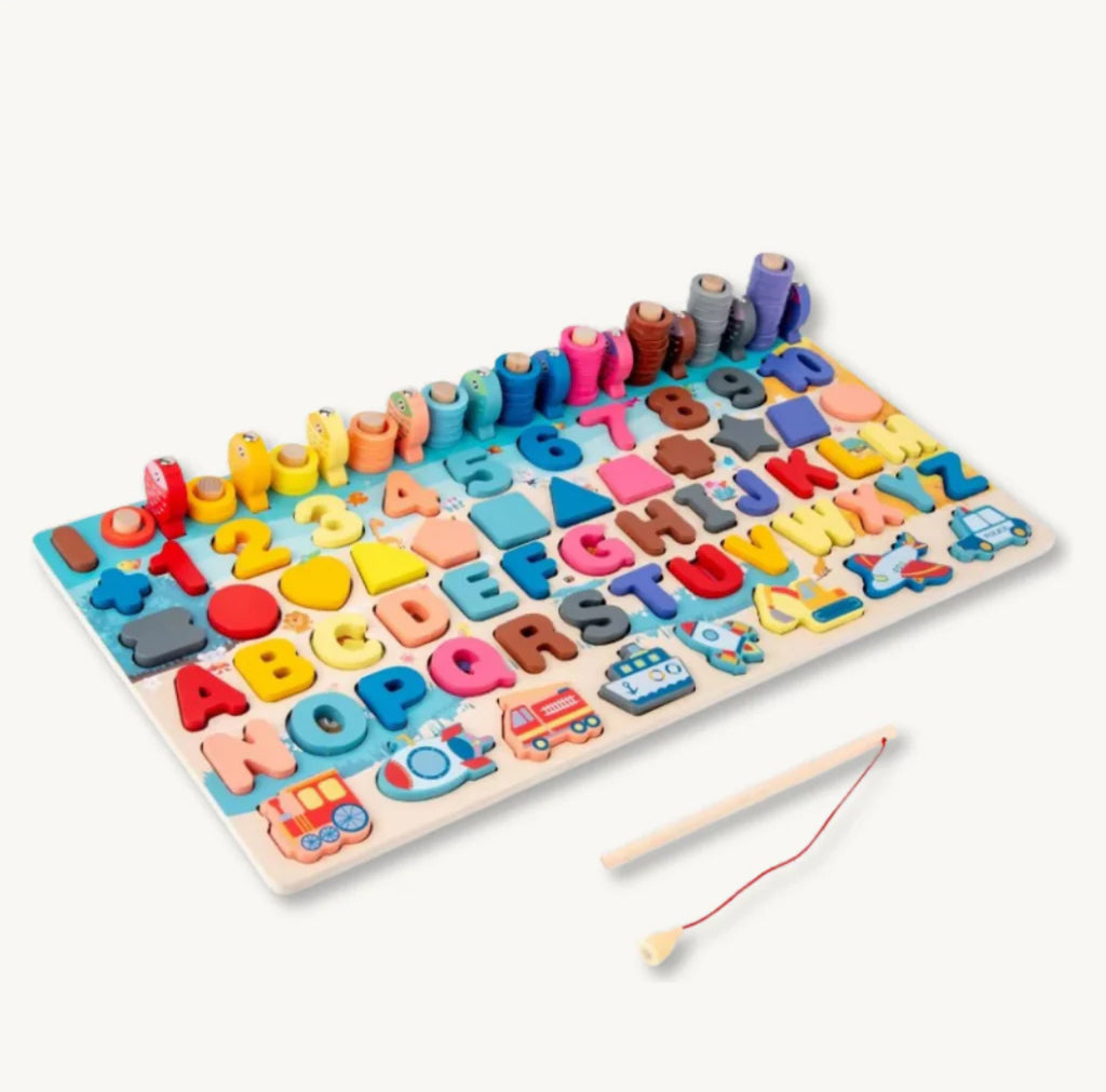 7 in 1 Wooden Montessori Puzzle Set