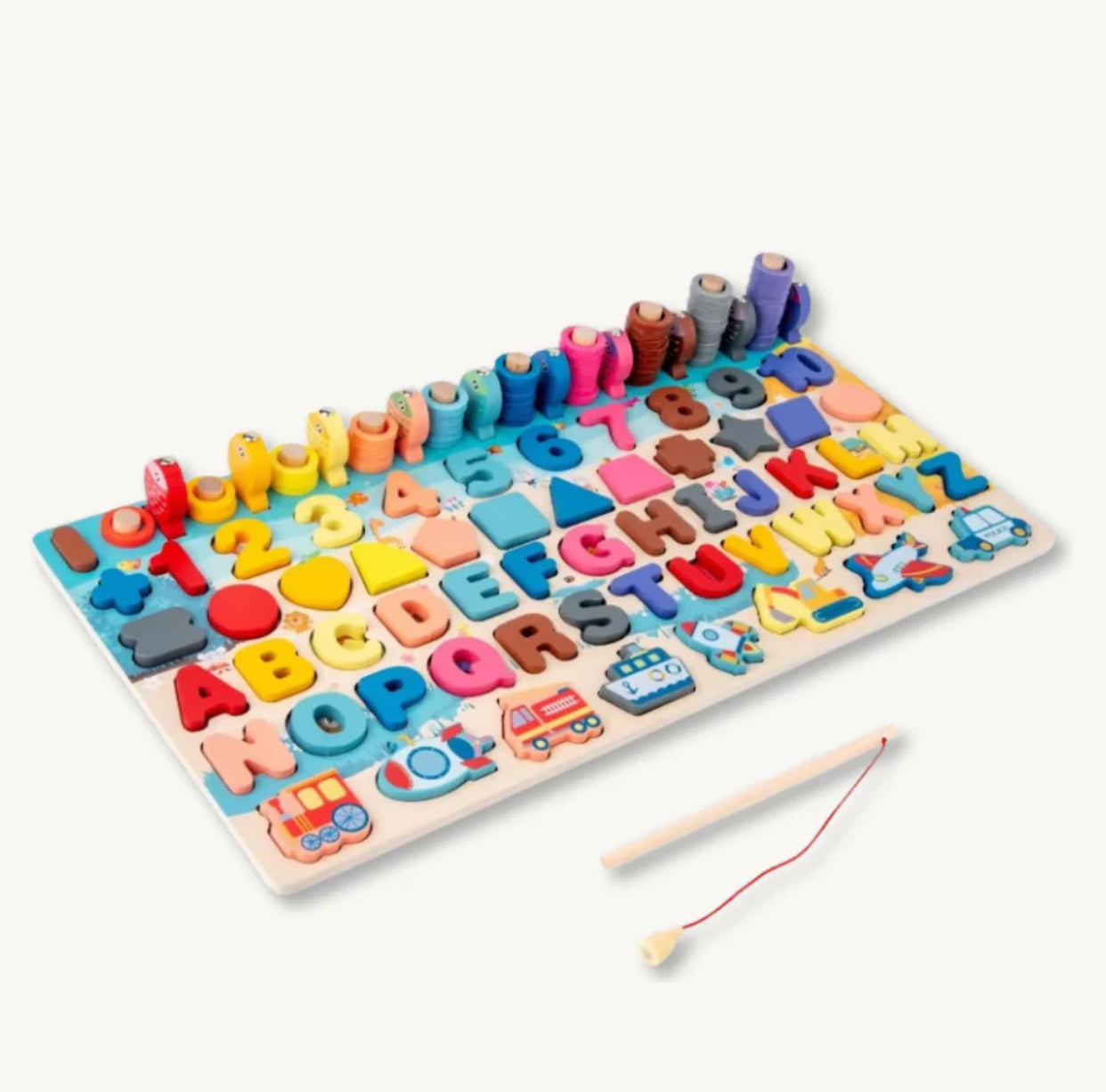 7 in 1 Wooden Montessori Puzzle Set