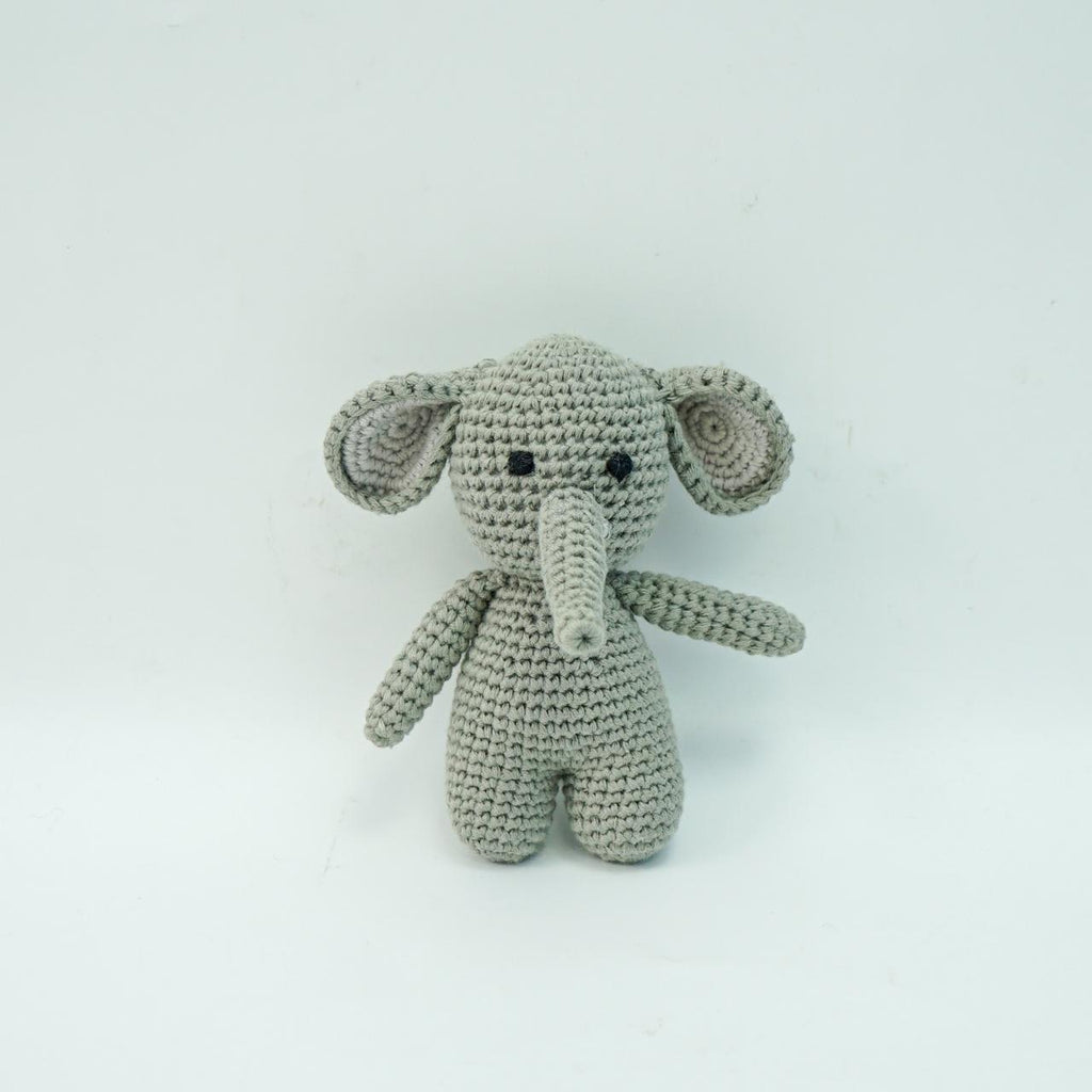 3 Piece Elephant Crochet Set