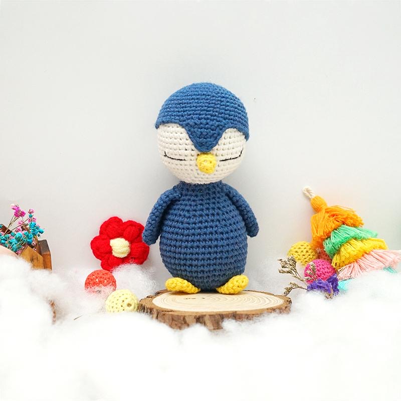 3-Piece Penguin Crochet Set