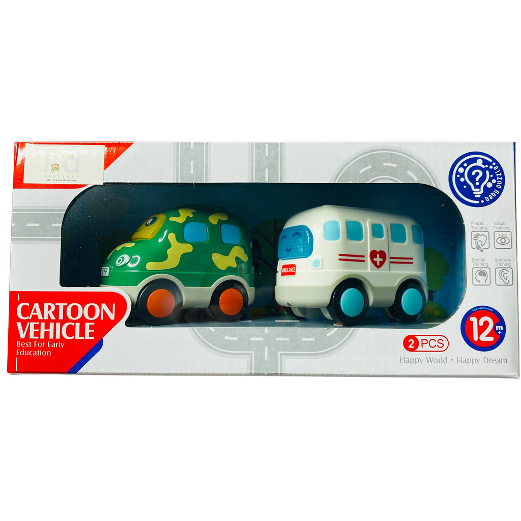 Cartoon Cars with Light & Sound