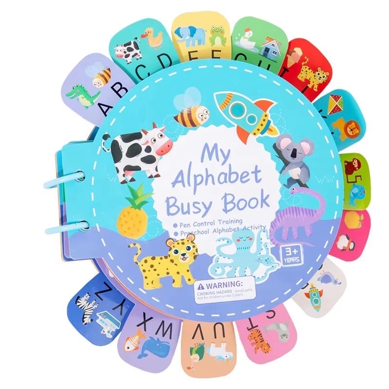 Alphabet busy book