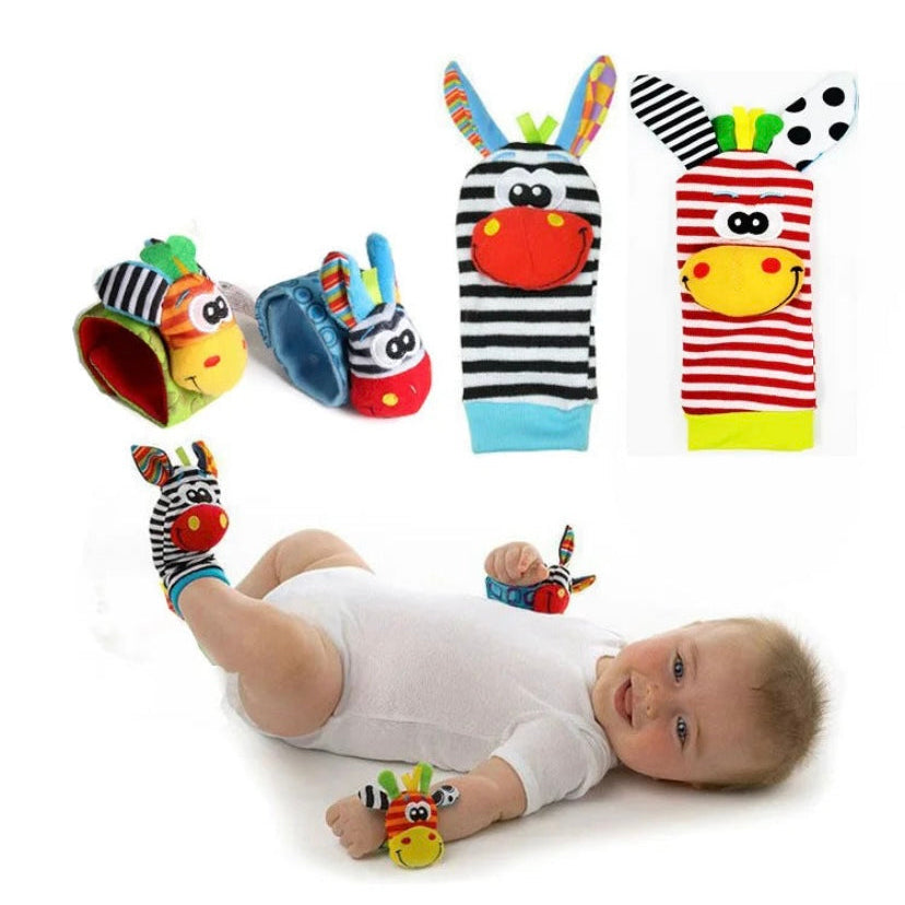 Sensory Rattle Socks & Wristbands Set