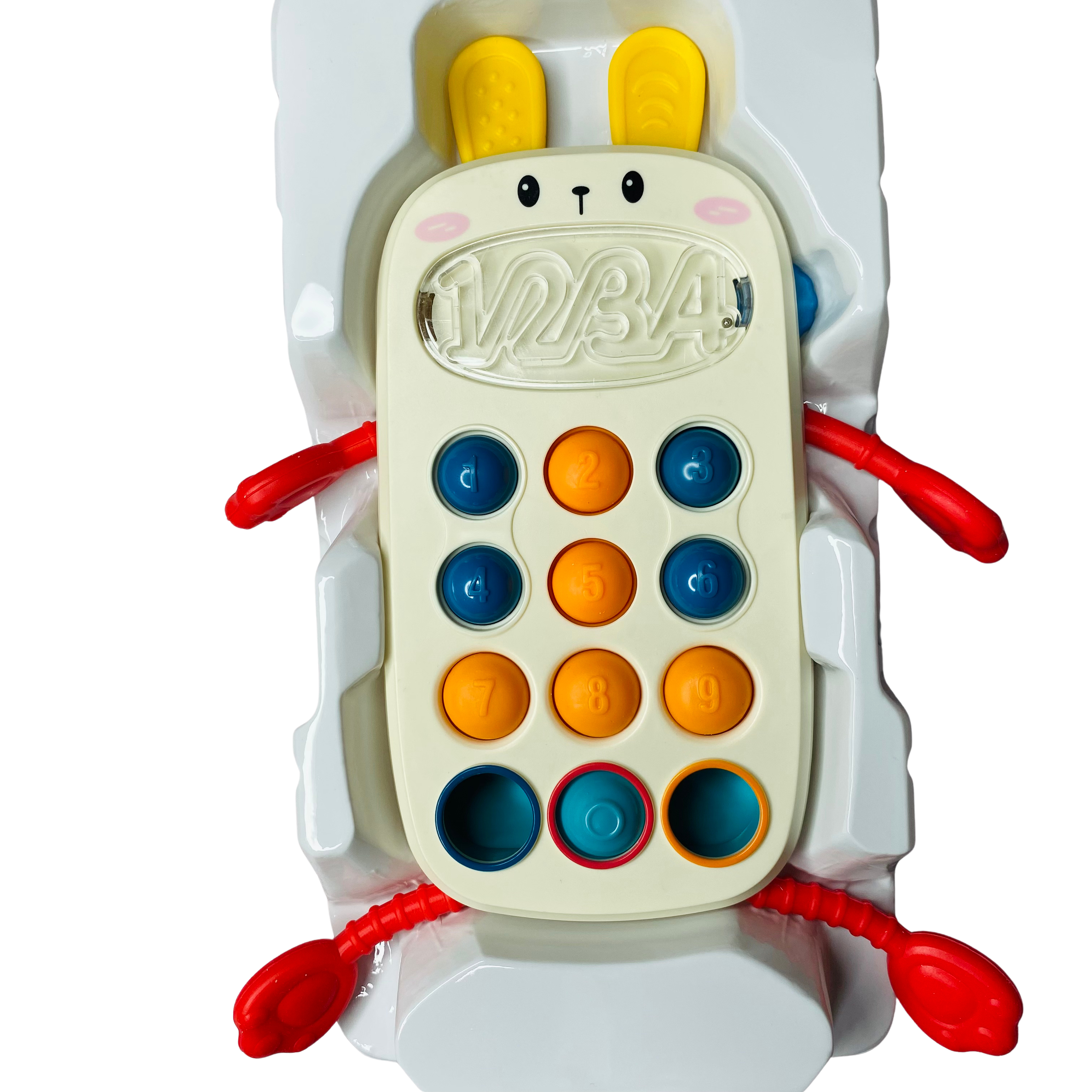 8in1 Rabbit Phone, Pull String Toy