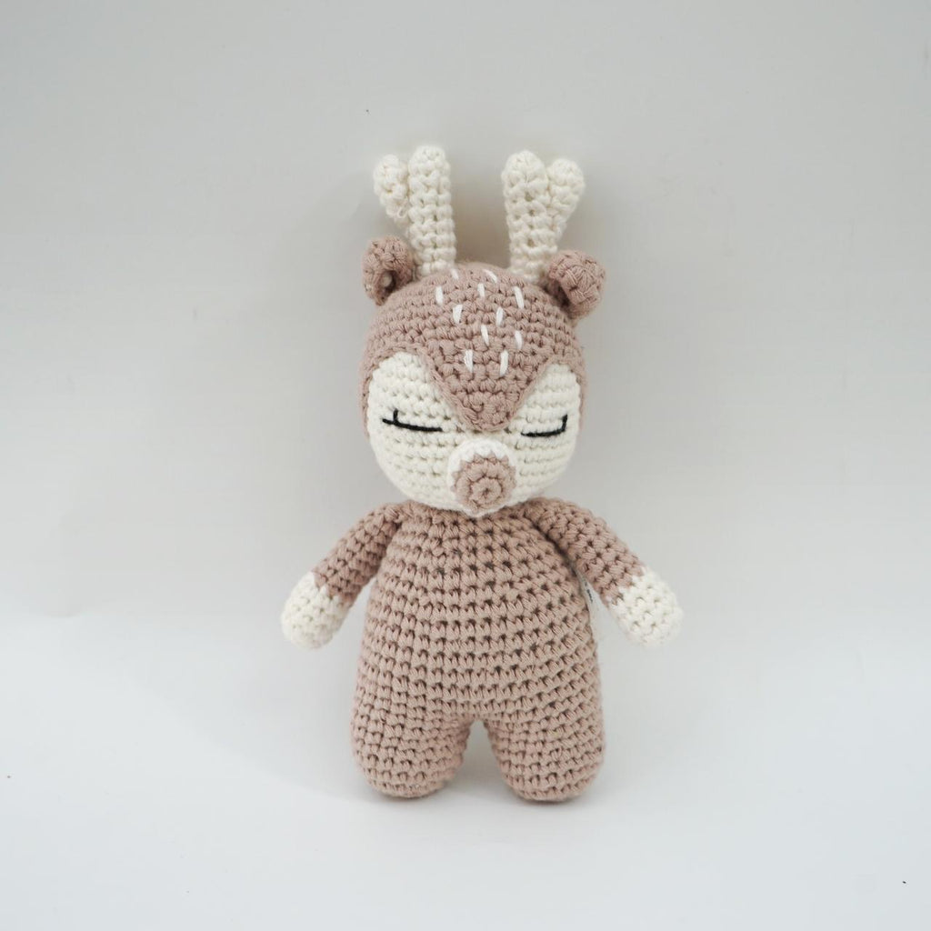 3 Piece Deer Crochet Set