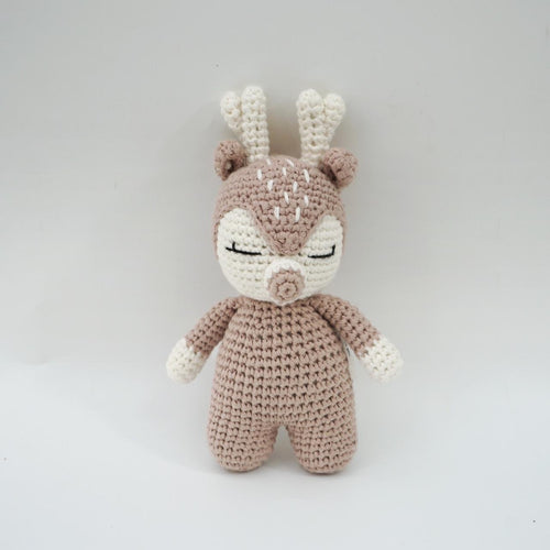3 Piece Deer Crochet Set