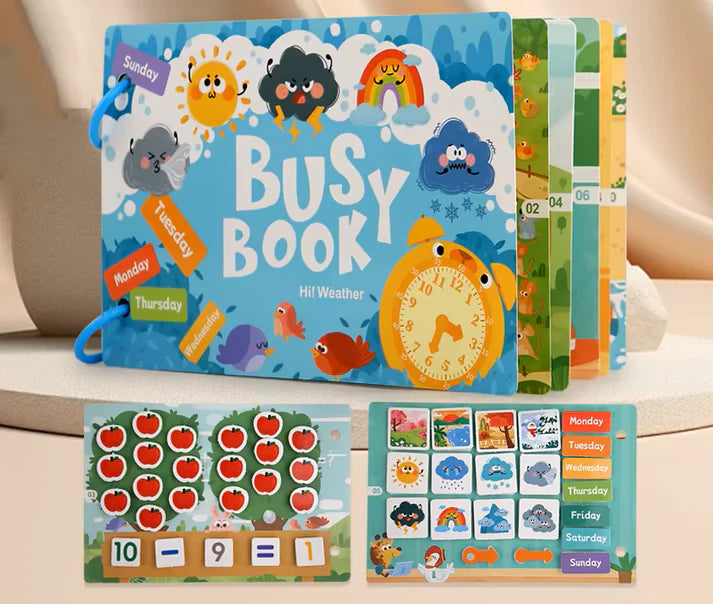 Busy Books - Set of 6  Activity books