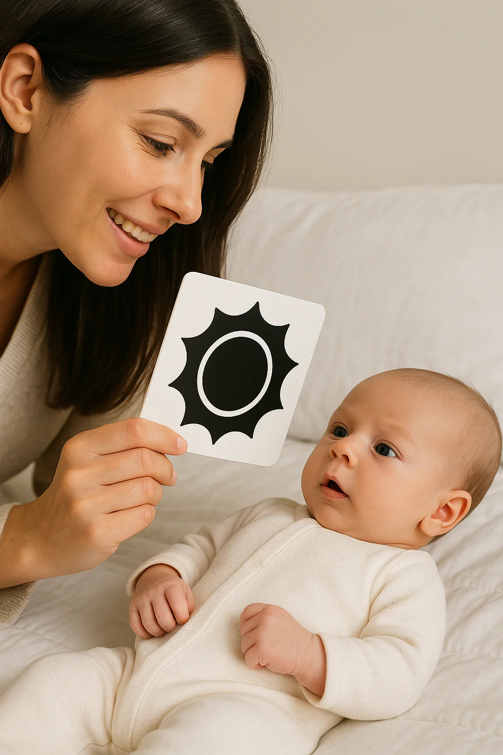 High-Contrast Baby Vision Cards 0m-3m & 3m-6m