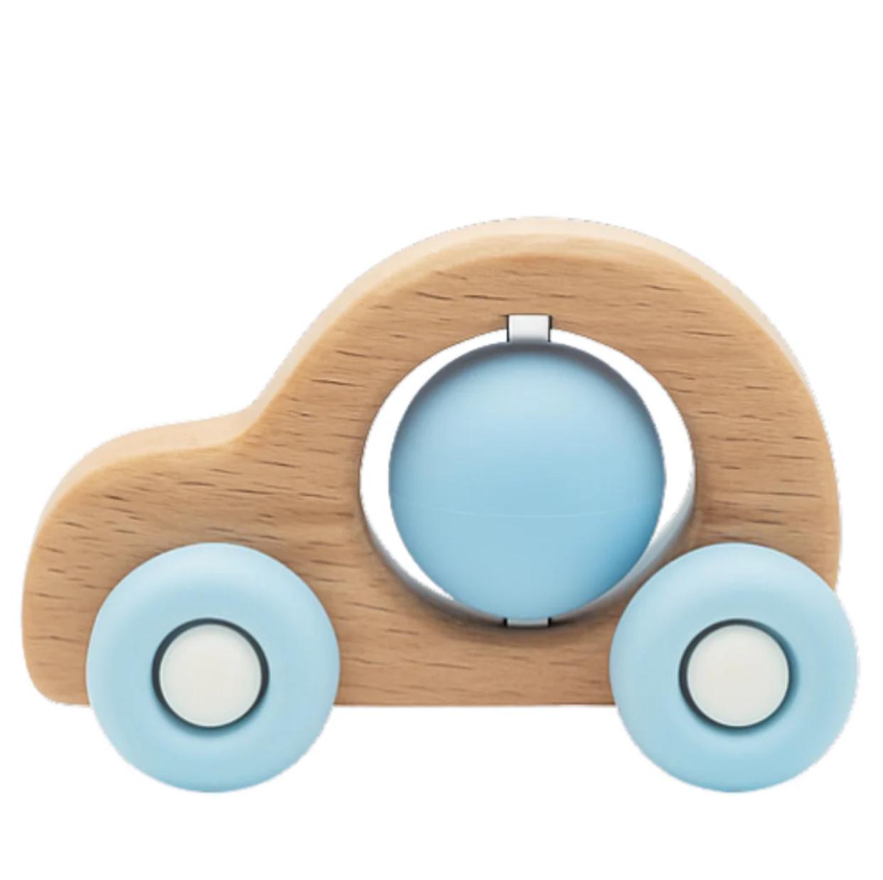 Wooden Silicone Car for Babies