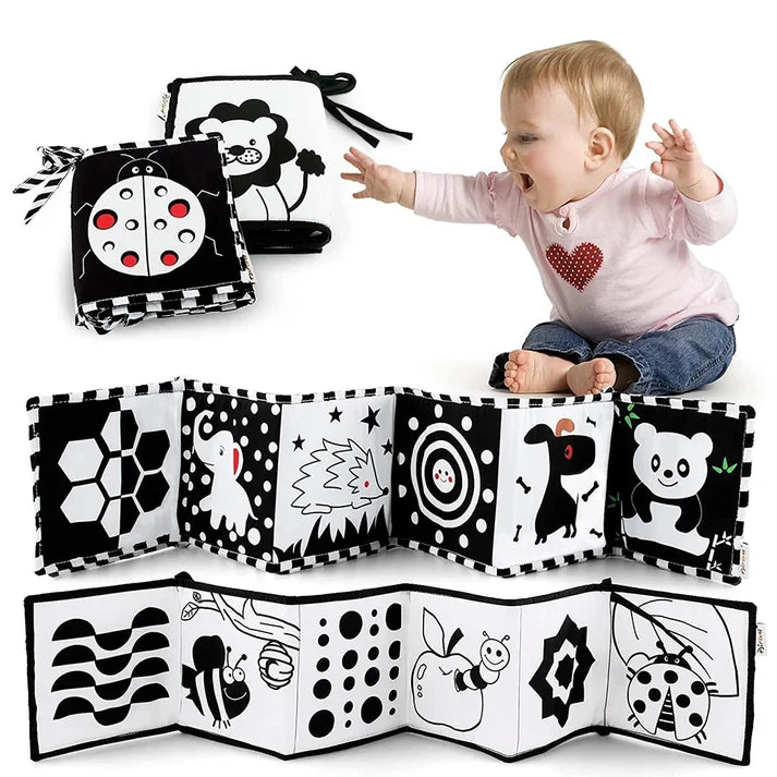 Black & White Visual Stimulation Cloth Book