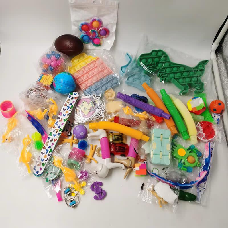 Pack of 72 Fidget Toys for Autistic and ADHD Kids - Small Gifts